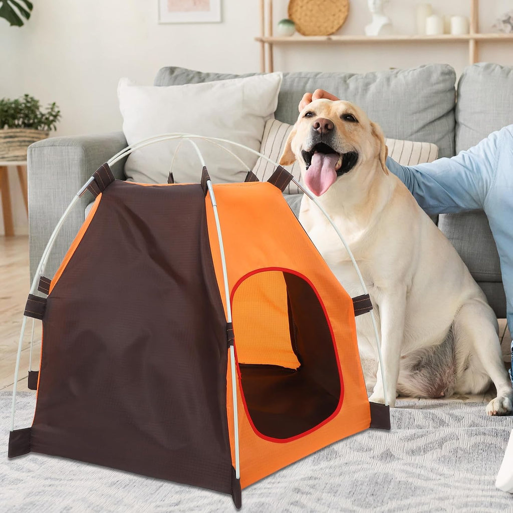 Portable Foldable up PET Tent, Waterproof Oxford Dog House for Small Pets