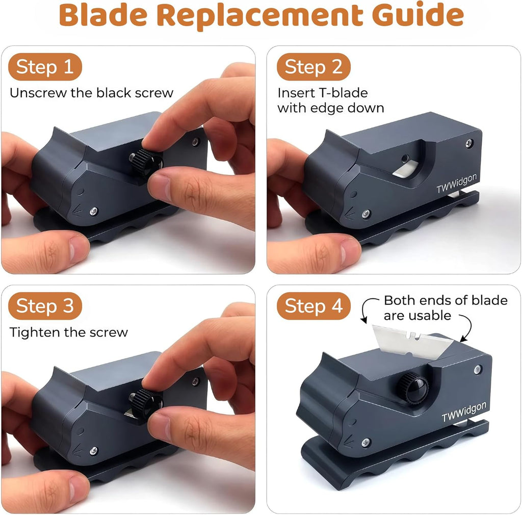 Cardboard Cutter for Cat Scratches (Black, Non-3D Printed)