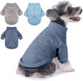 GYALAPERI Dog Sweater, 3 Pack Dog Sweaters for Small Dogs Girl Boy