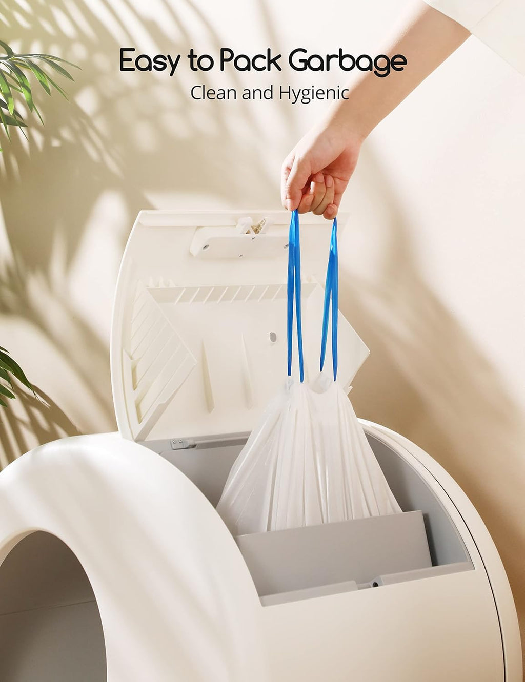 Meowant Cat Litter Box Liners for Automatic Cat Litter Box, Heavy Duty