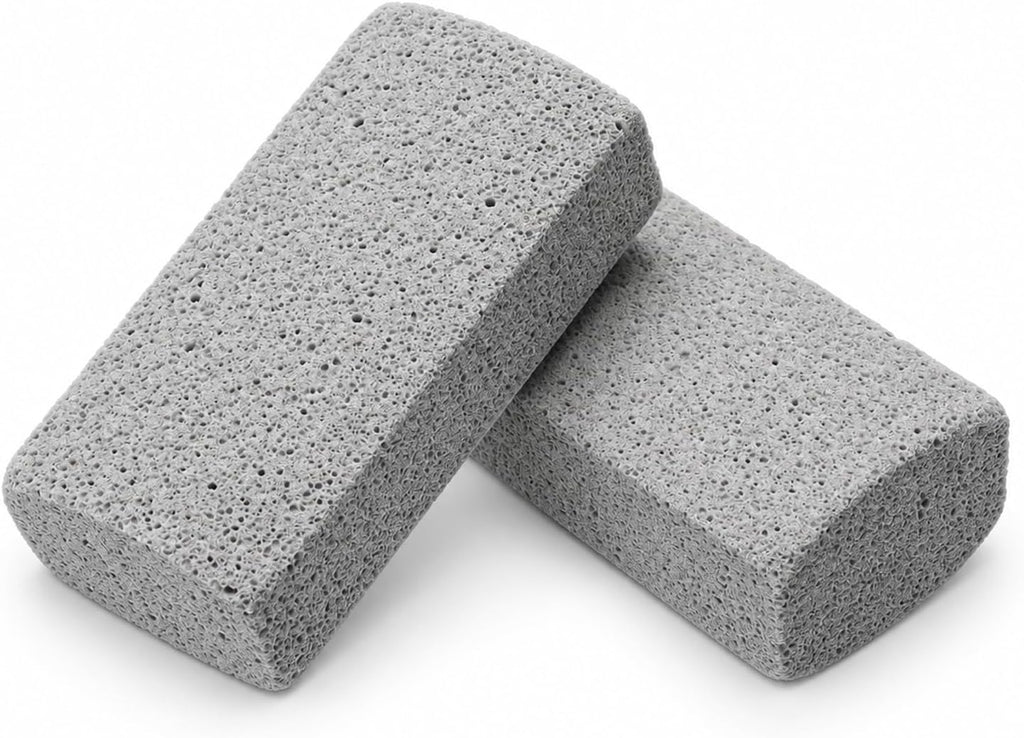 2Pcs Pet Hair Remover Pumice Stone, Dog Cat Fur Cleaning Stone