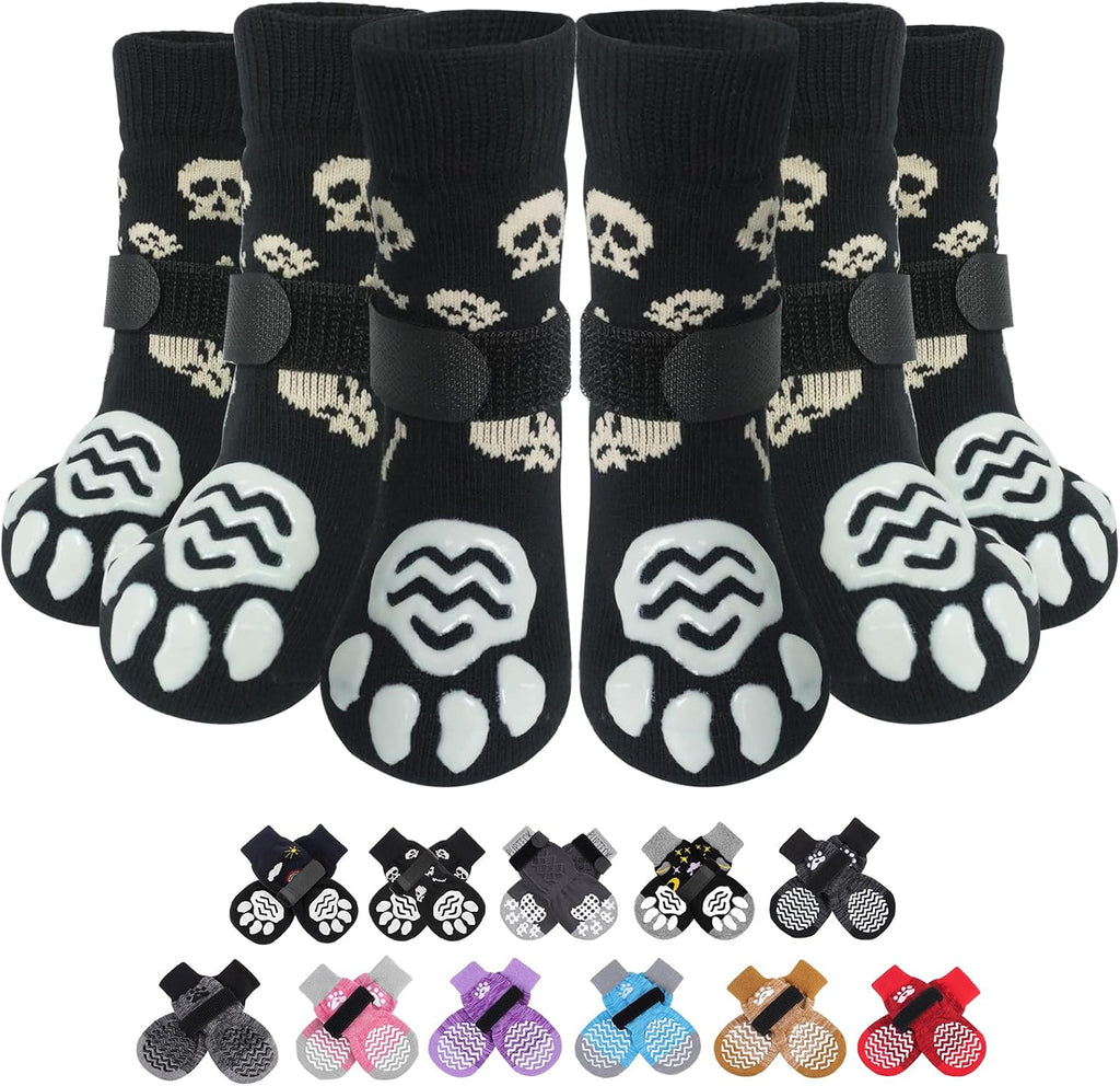 PUPTECK Dog Socks to Prevent Licking Paws, Dog Shoes for Hot Pavement