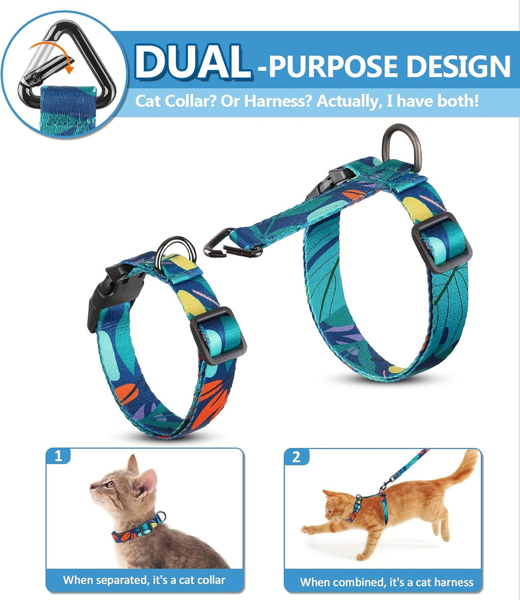 Cat Harness and Leash Set, Escape Proof Cat Harnesses