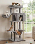 Cat Tree, 43.3'' Cat Tower with Hammock for Kittens GCT004SW