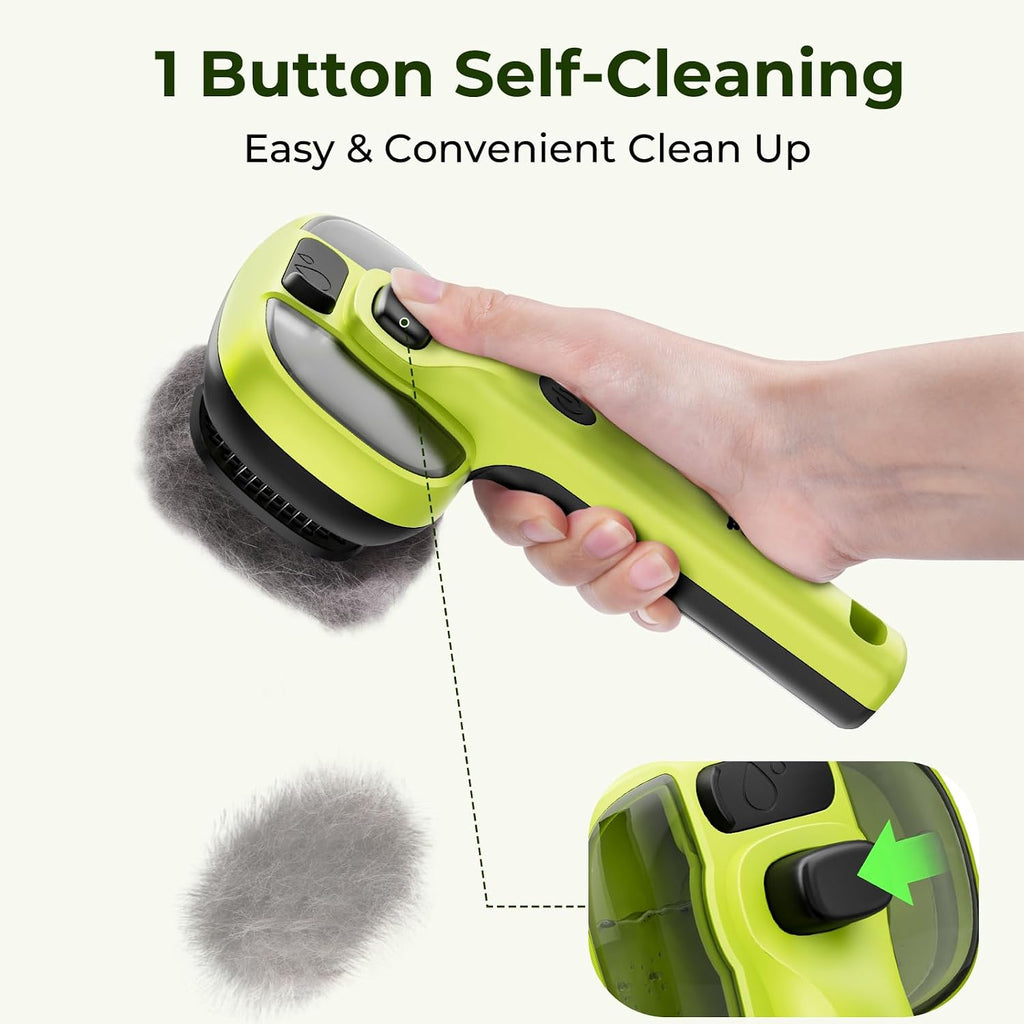 Pecute Self-Cleaning Steam Dog Cat Brush & Leave-in Conditioner, Cool Mist