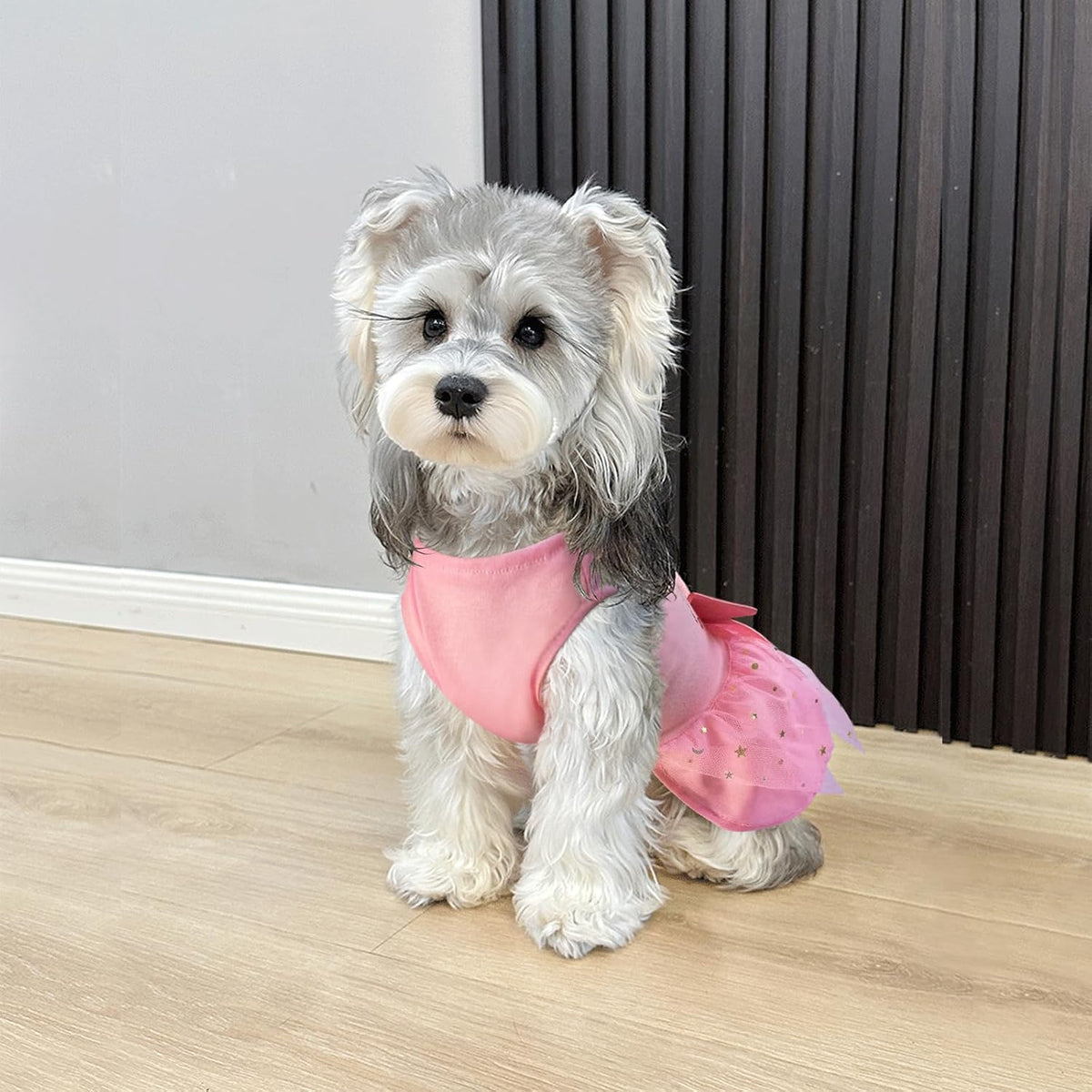 Idepet Princess Dog Dress Puppy Skirt Pet Apparel Birthday Tutu