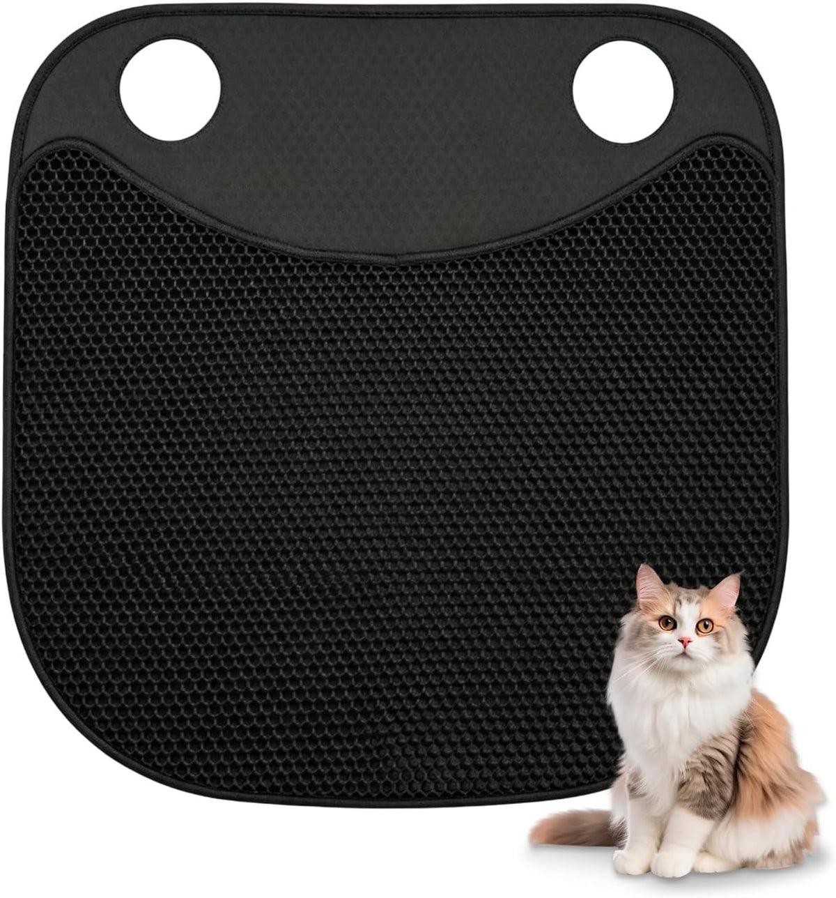 Cat Litter Mat Compatible with Self‑Cleaning Cat Litter Box