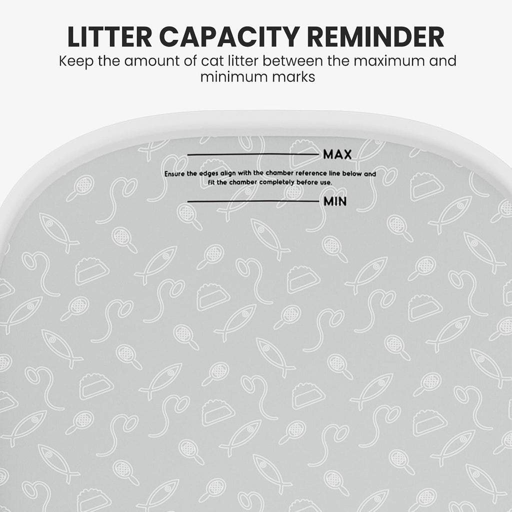 Litter Pad for AutoScooper 11 Open Top Self Cleaning Cat Litter Box, Cat Litter Pad Replacement Part, 2 Pack