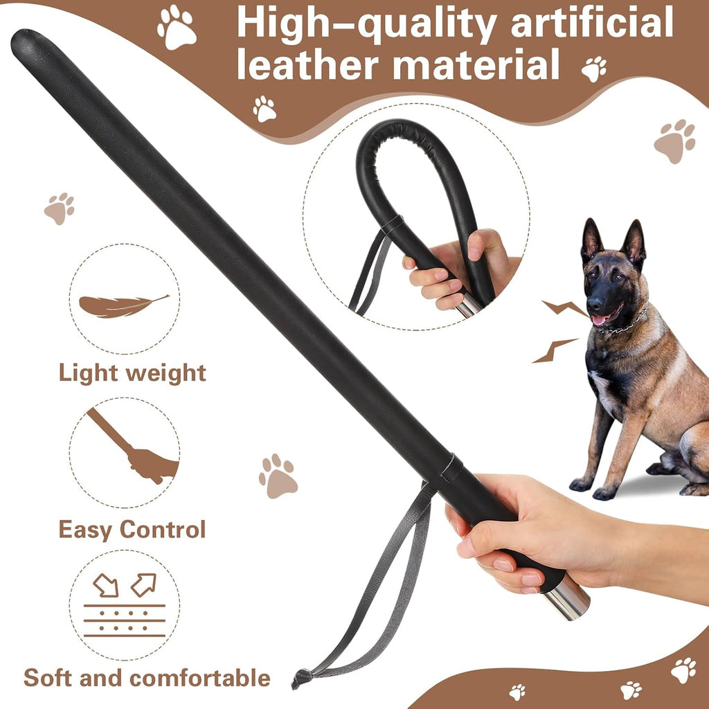 Leyndo 4 Pcs Dog Training Sleeve Set with Tug Pillow Stick Ball, Green