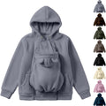 Hoodie With Baby Pouch, Baby Pouch Holder, Cat Dog Hoodie With Pet Pouch