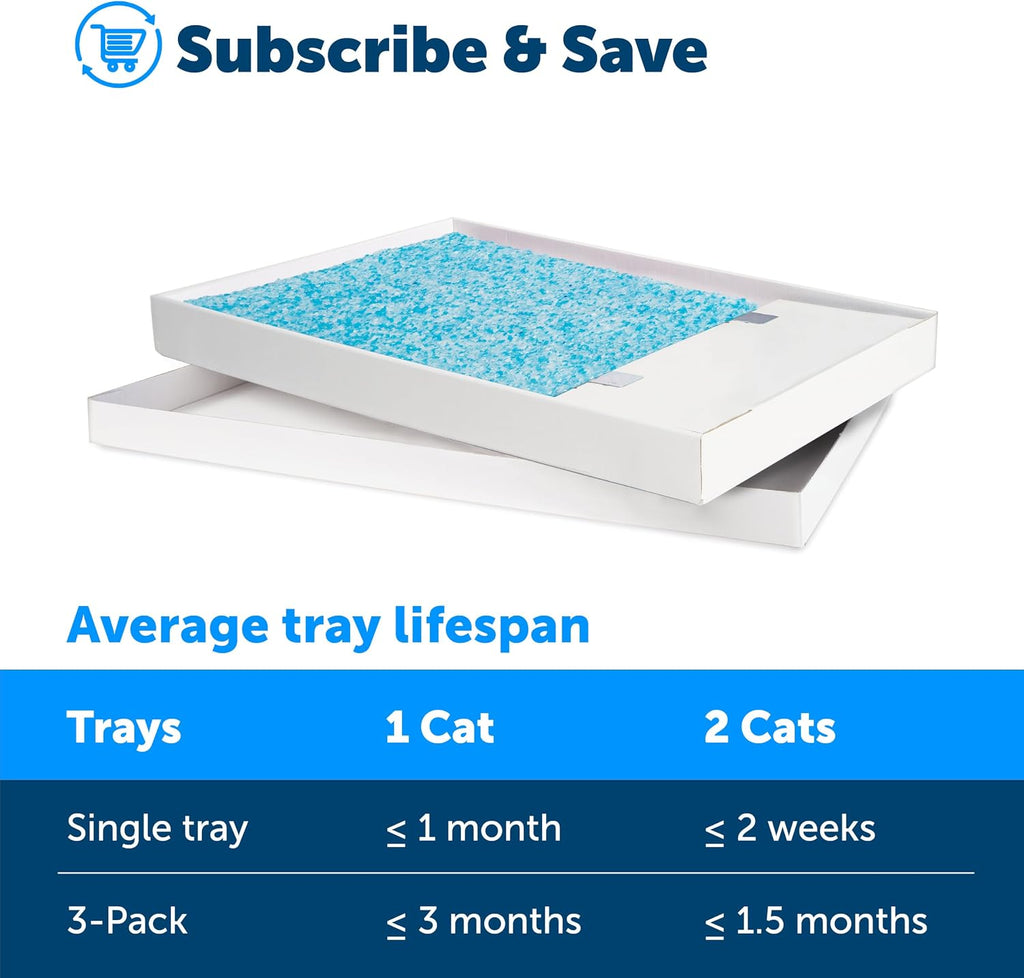 ScoopFree Litter Tray Refills with Premium Blue Crystals