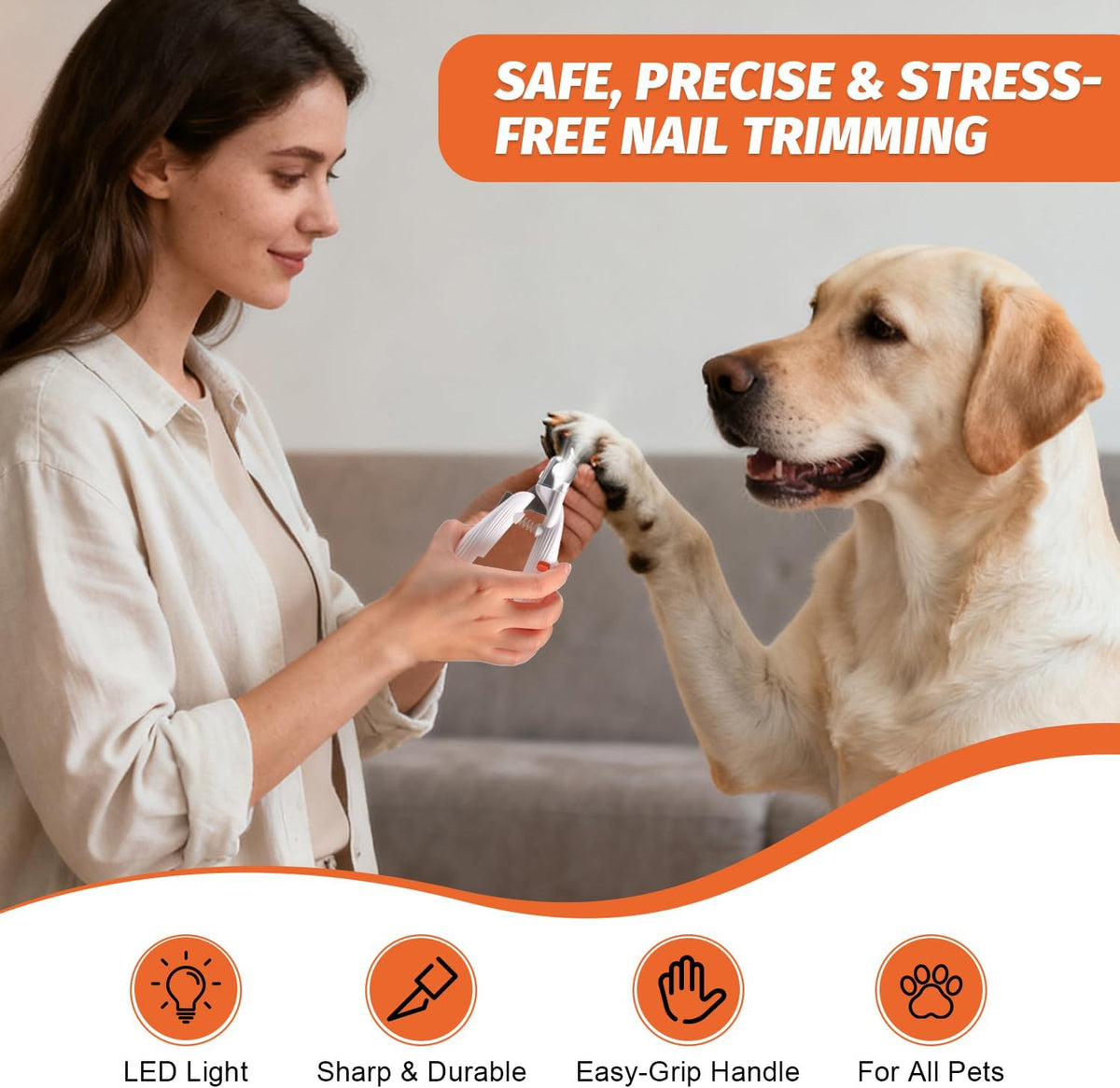 Styptic Powder for Dogs & Cats with Nail Clipper Kit, 1.76 oz
