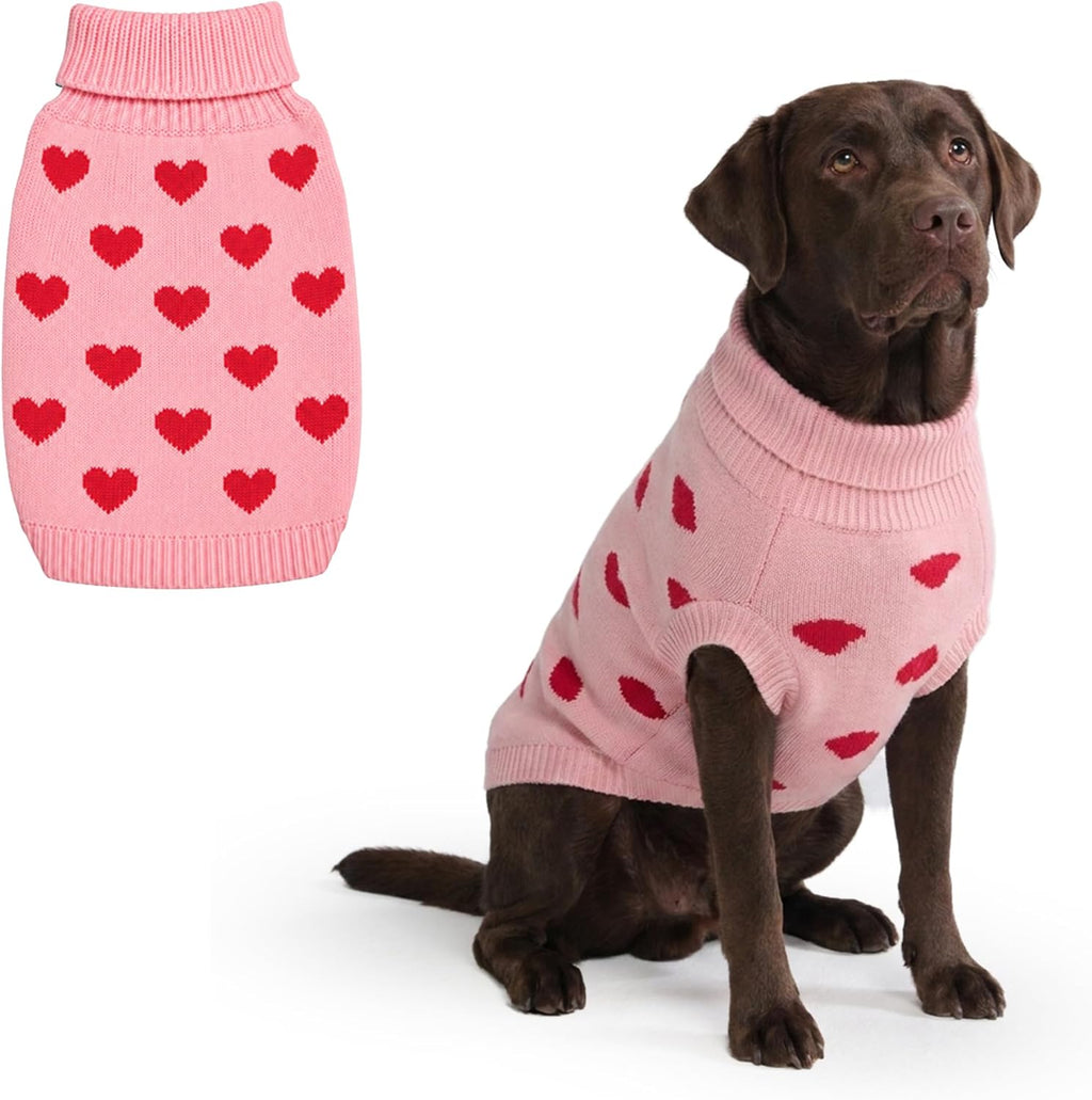 Spark Paws Knit Dog Sweater - Winter Dog Clothes, Small Medium Large