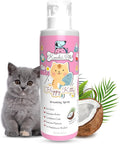 Kenchii Cat Fur Detangler Spray 8oz, All-Natural Coat Conditioner