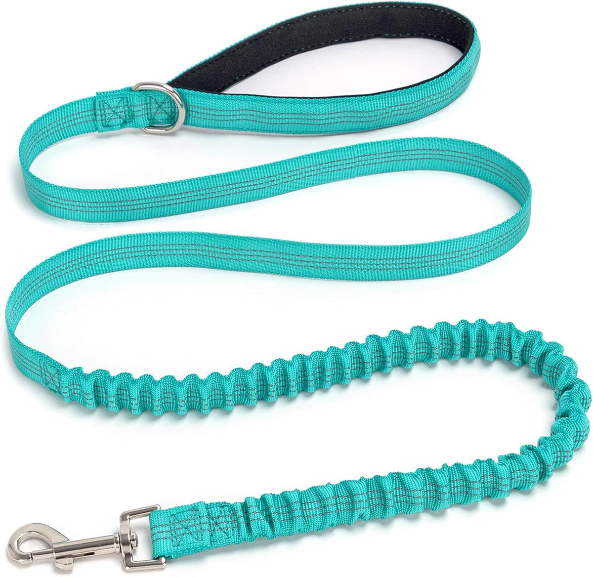 5FT Bungee Dog Leash Shock Absorbing Lightweight Small Medium Dogs