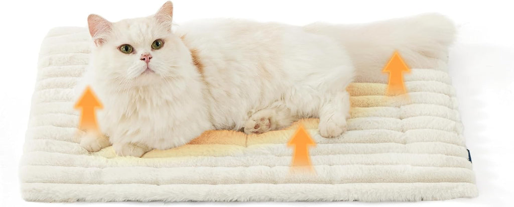 Bedsure ComfyFleece® Self Warming Cat Bed Mat,Small Pet Self Heating Pad