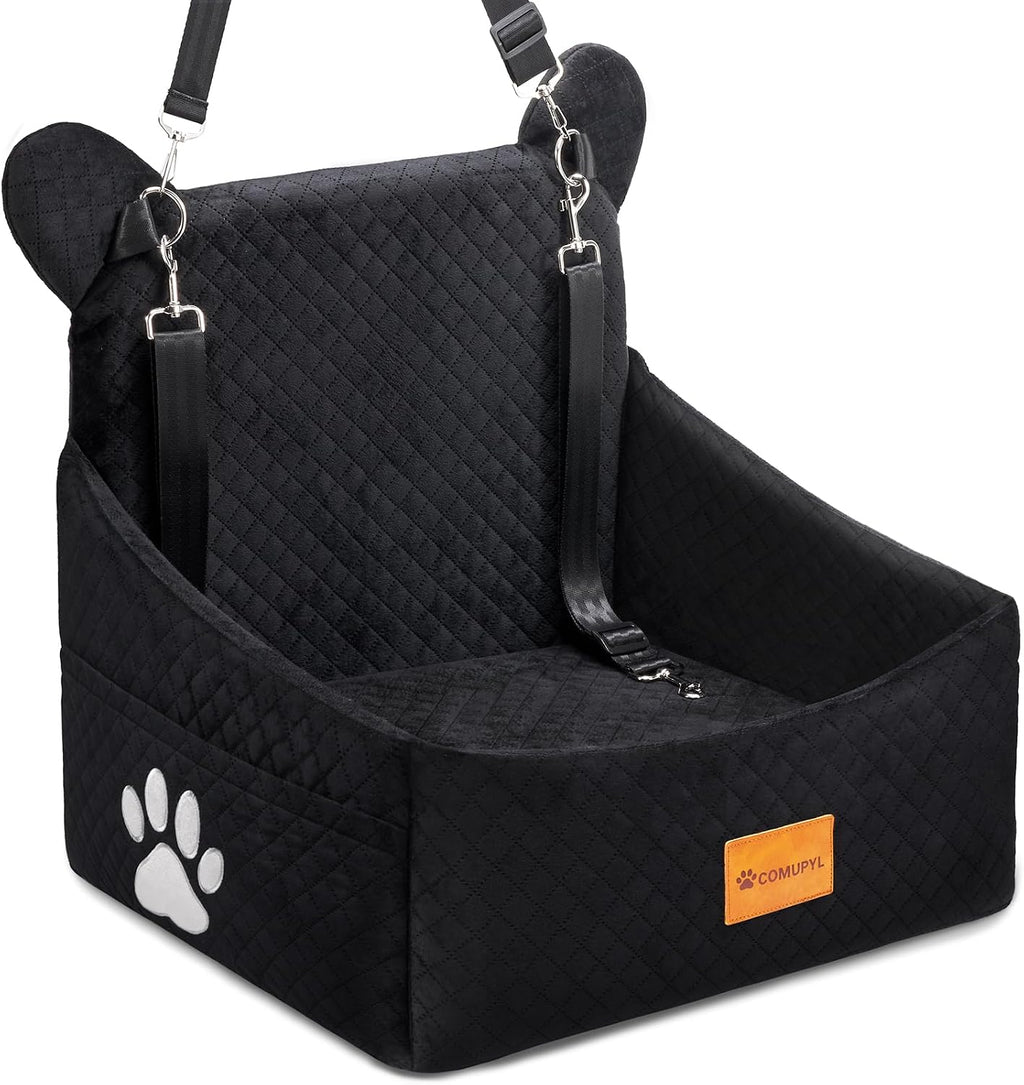 Dog Car Seats for Small /Medium Dogs up to 33lbs(Grey Black).