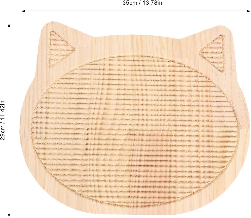 Cat Scratcher, Solid Wood for Indoor Cats
