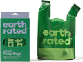 Earth Rated Dog Poop Bags for Dogs, 120 Easy Tie Handle Bags, Lavender