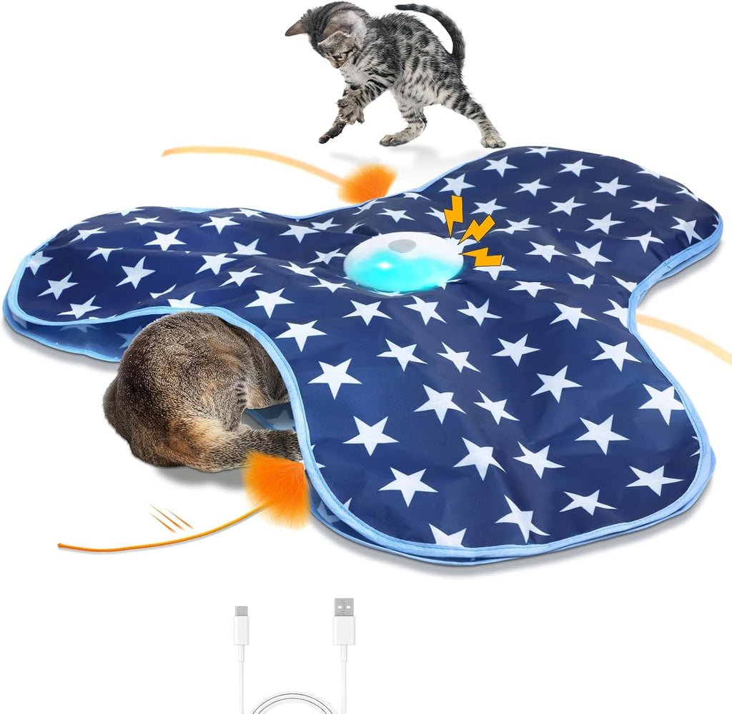 Interactive Cat Toys for Indoor Cats, Cat Exercise Toys