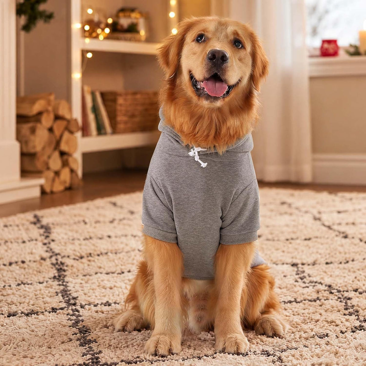 2 Pack Dog Sweaters for Large Dogs, Dog Hoodie Clothes Apparel Sweatshirt