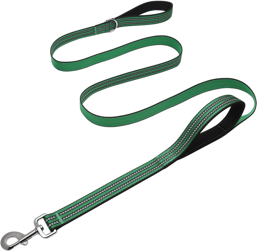 Hikiko Double Handle Dog Leash with Two Comfortable Padded Handles