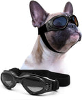Dog Goggles Medium Breed, Dog Sunglasses for Medium Dogs Eye Protection Windproof, Black