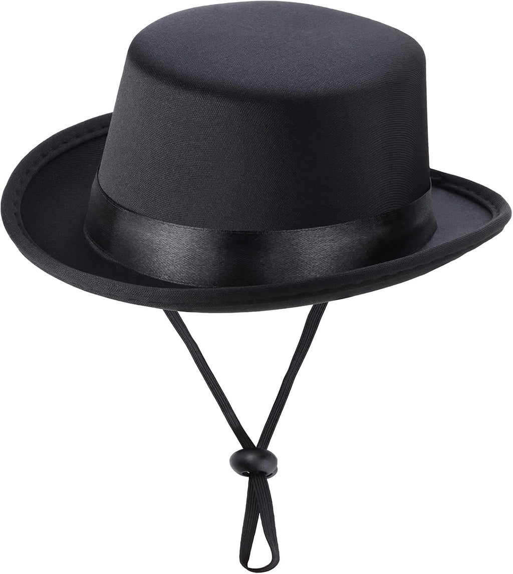 Yewong 3 Pieces Pet Hat Pet Formal Top Hat Mexico Sombrero Hat Cowboy Hat Dog Cat Pet Costume Hat for Halloween Party Ph