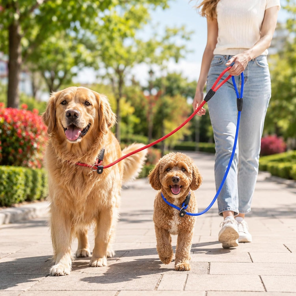 18 Pack Slip Lead Dog Leash for Large Dogs No Pull Training 6 Colors