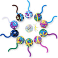 10Pcs Hanging Cat Toys 1.65 in Cat String Toys for Indoor Cats with Bell