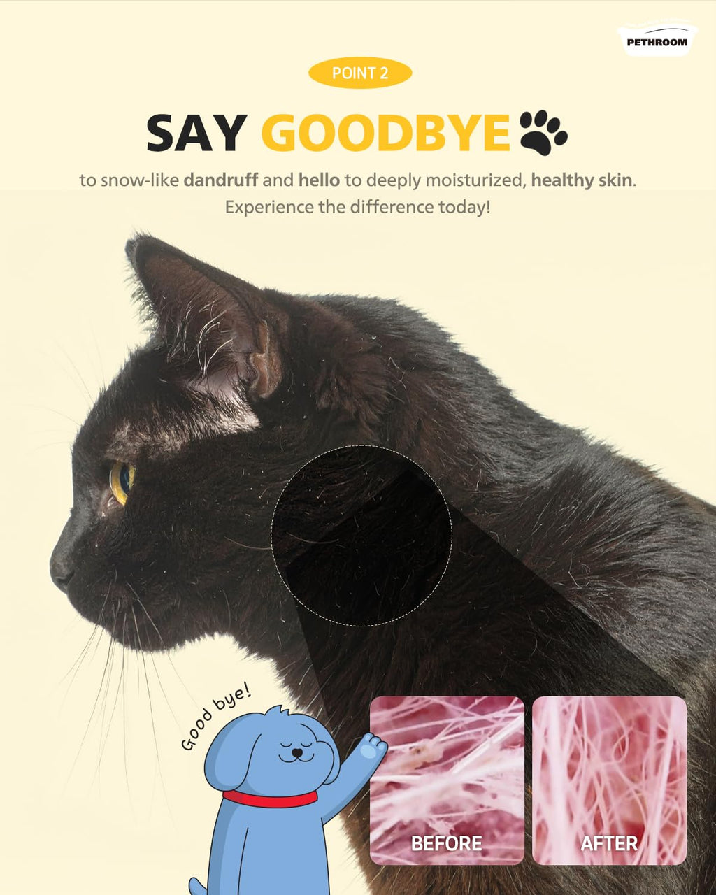 Unscented Cat Moisture Mist, Leave-In Conditioner Spray