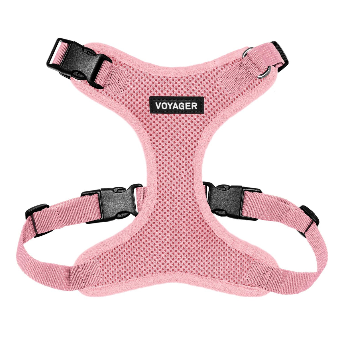 Voyager Step-in Lock Dog Harness - Pink, Medium