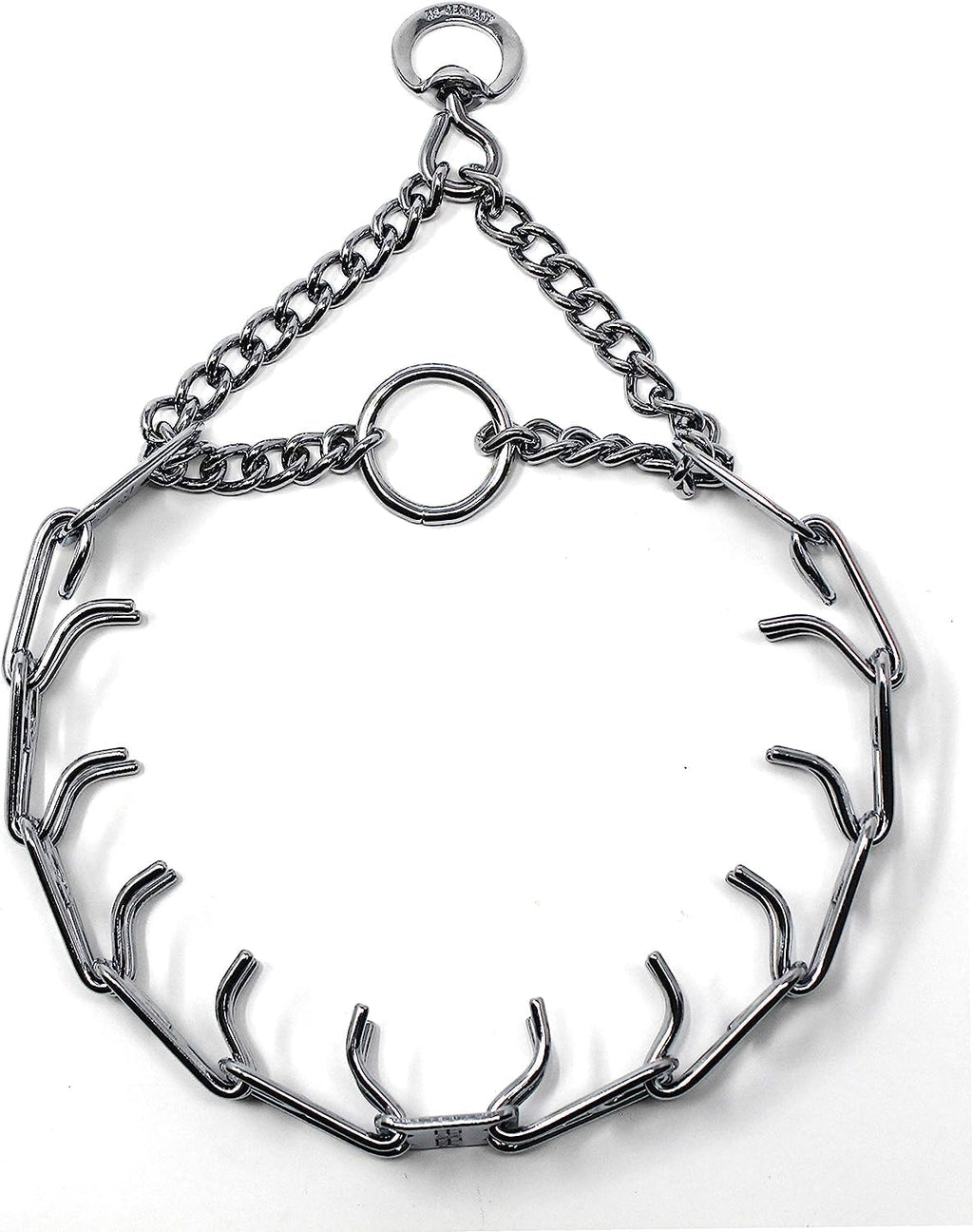 Herm Sprenger Prong Dog Training Collar - 16" Long with 2.25mm Gauge (for Dogs up to 40lbs) - Fits 13" Neck, Extendable 
