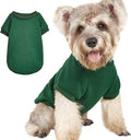 Soft Puppy Sweater for Small Dogs Winter Knit Pullover, Green M