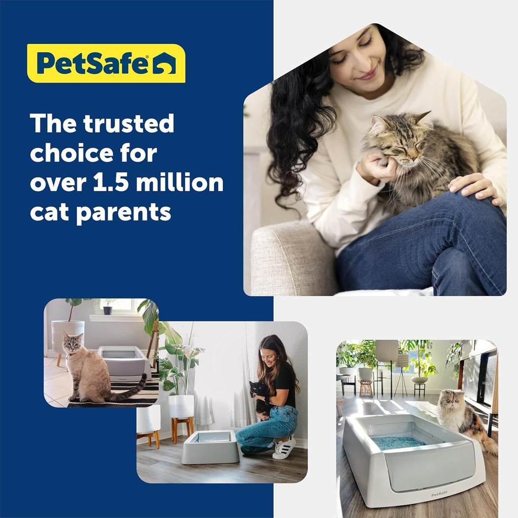 PetSafe ScoopFree Reusable Tray, Crystal Cat Litter, Fresh Scent