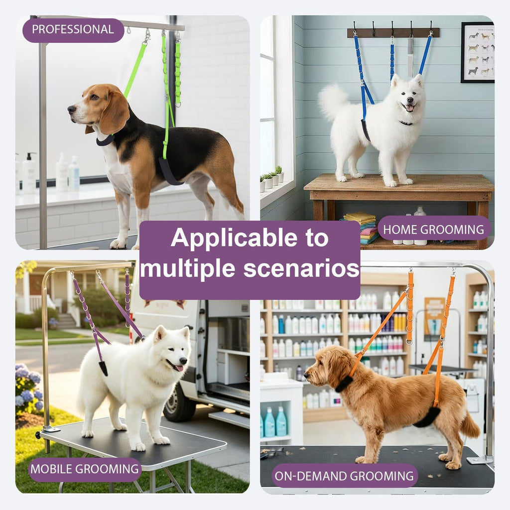 Dog Grooming Belly Band Pet Grooming Supplies 3 Sets Professional Dogs Belly Straps Pets Dogs Groomer Extension Strap Ta