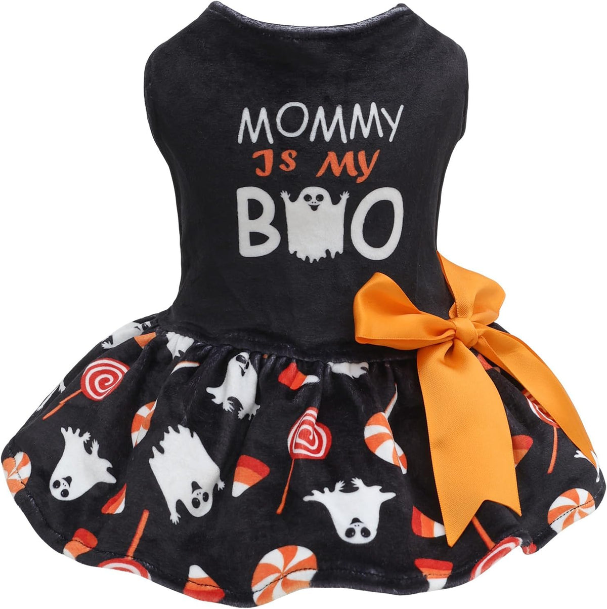 CuteBone Velvet Dog Dresses Halloween for Small Dogs, Stylish & Soft Fabric, Comfortable Fit for Everyday Wear, Perfect 