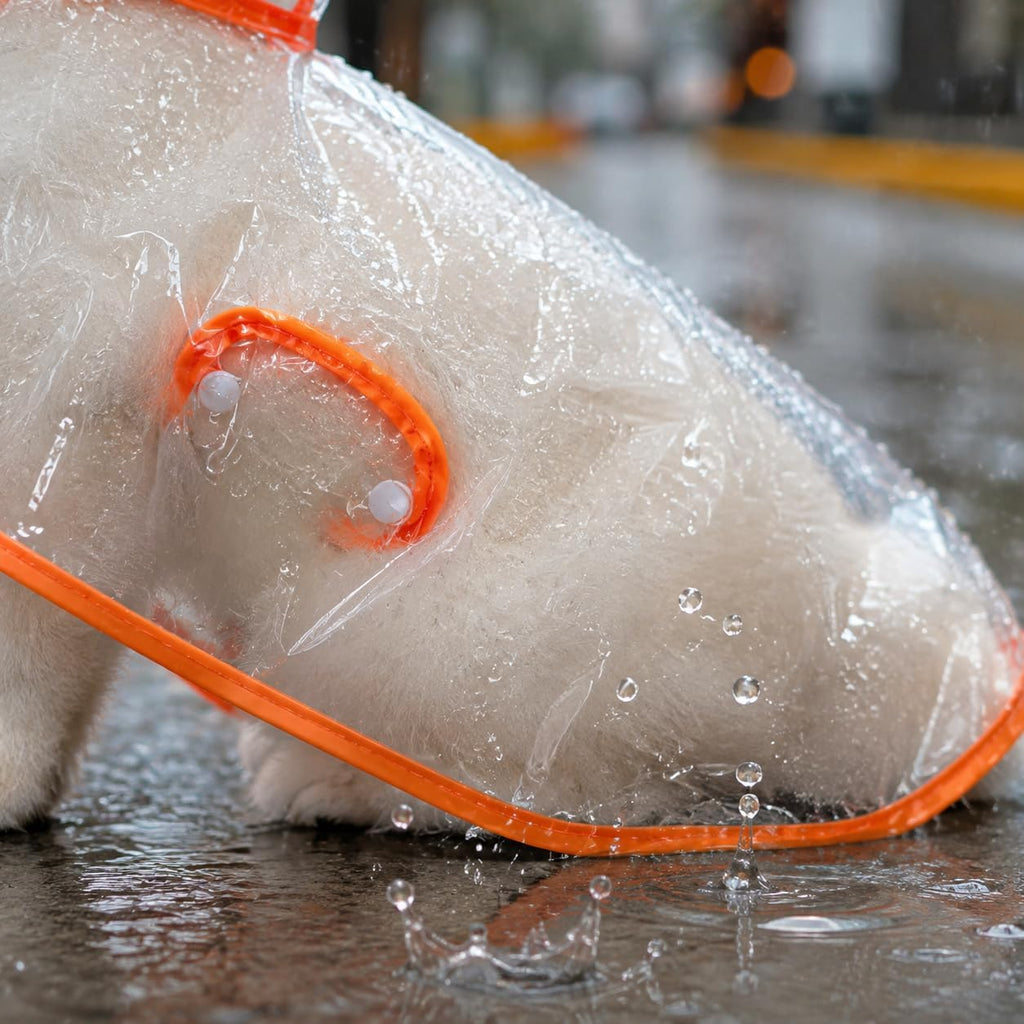 Dog Raincoat, Waterproof Dog Raincoat, M (for 3-5)