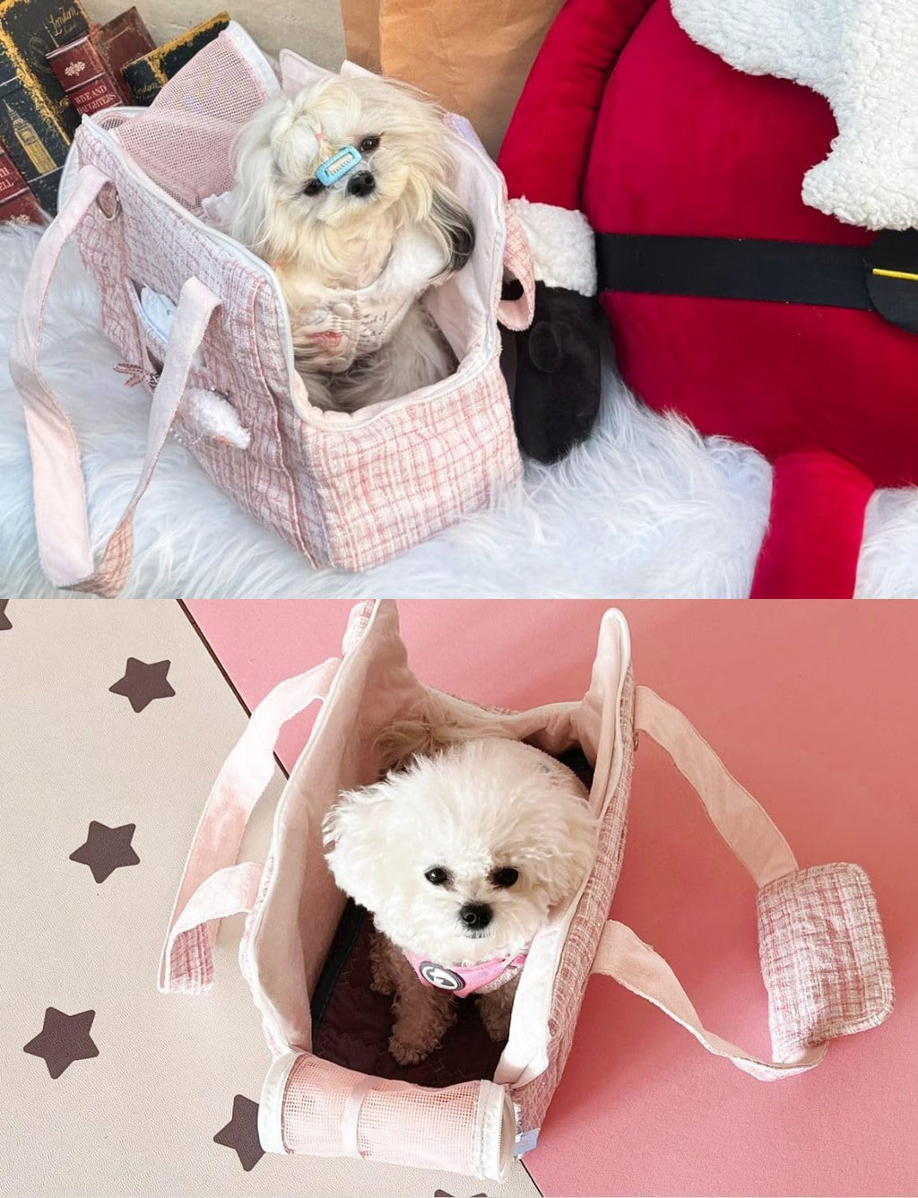Dog Purse Carrier for Small Dogs and Cats, Dog Tote Bag Puppy Purse