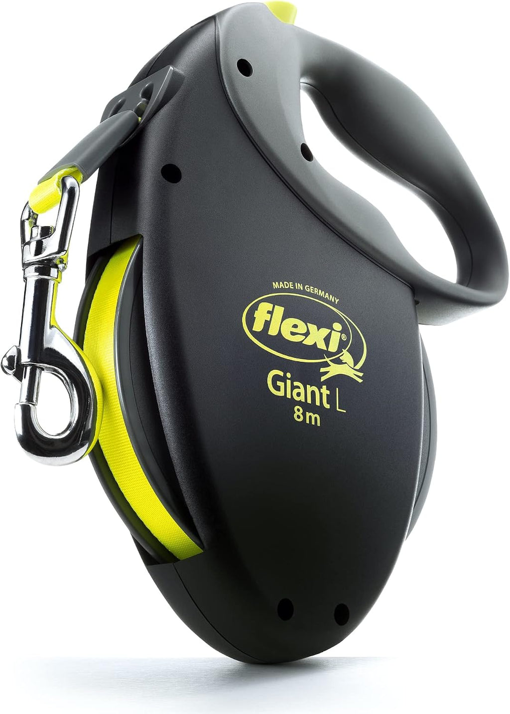 FLEXI® Giant Tape Retractable Dog Leash, Large, 26 ft - Black