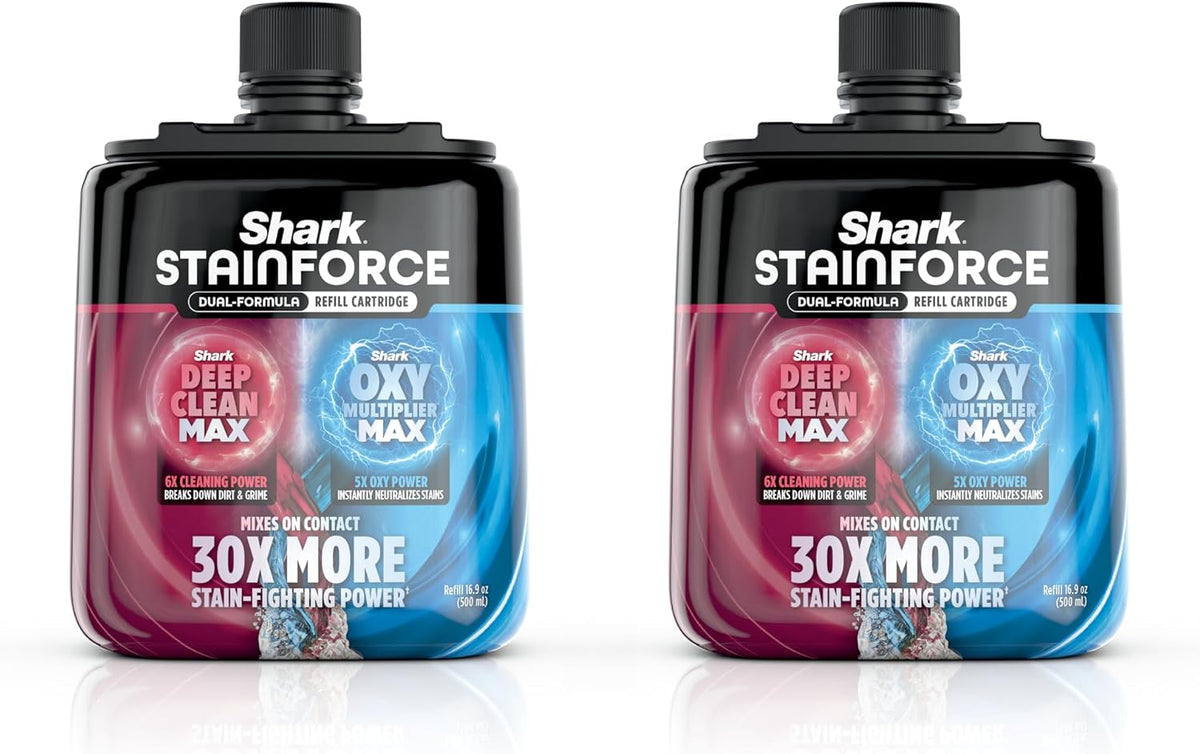 Shark StainForce Single Refill Cartridge, Stain & Odor Remover, HXCM500
