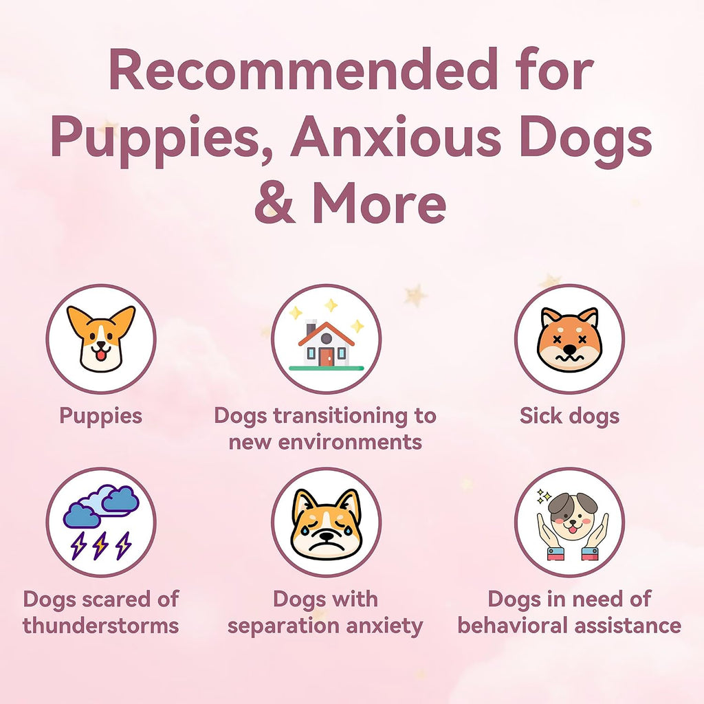 Moropaky Heartbeat Puppy Toy Dog Heartbeat Toy for Anxiety Relief and Calming Aid, Heartbeat Stuffed Animal for Comfort 