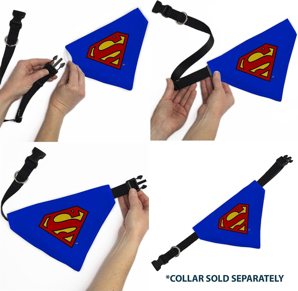 DC Comics Pet Bandana Slide On Slip Through