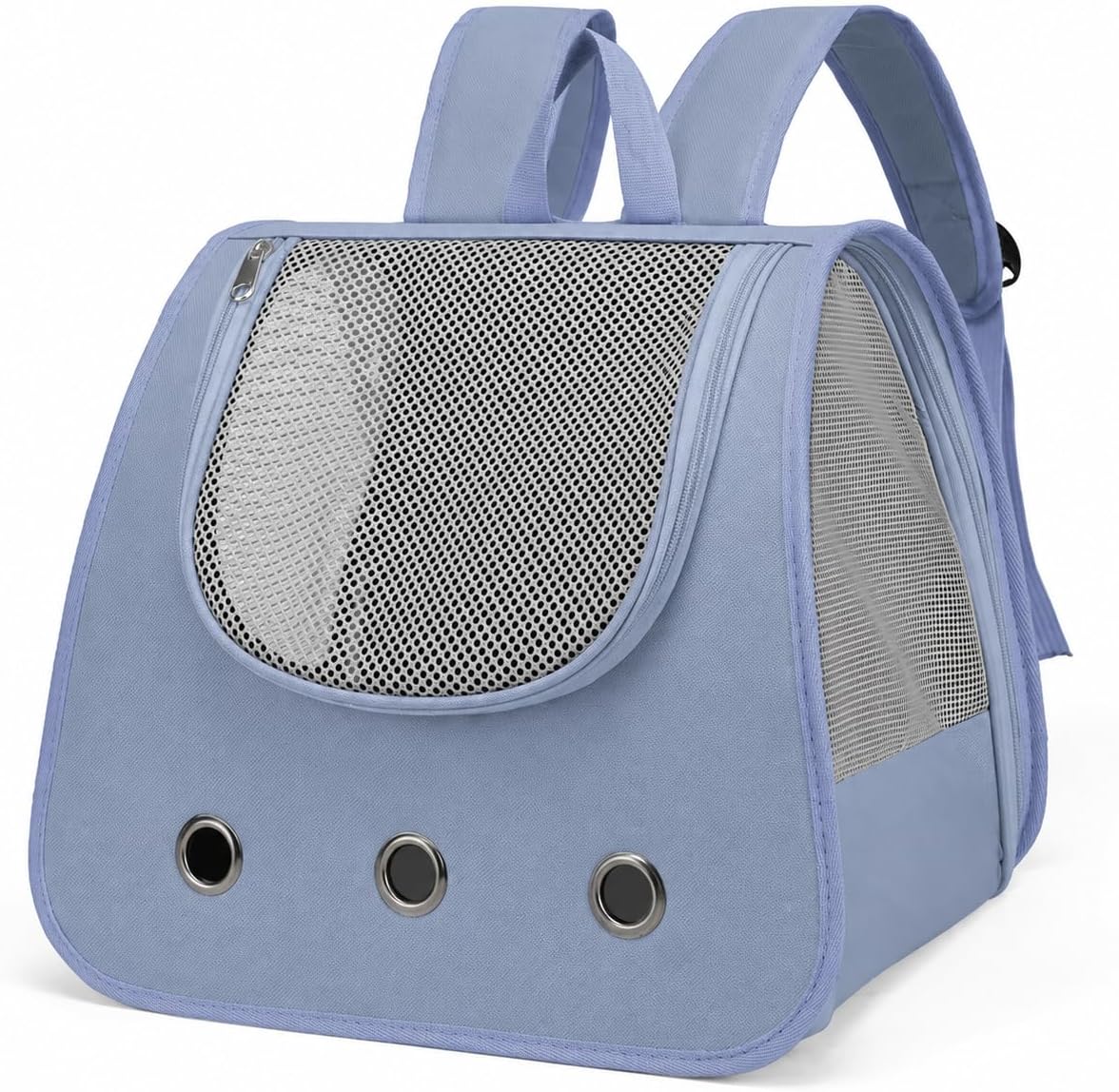 Pet Carrier Backpack for Cats and Small Dogs, Breathable Mesh Travel Backpack with Ventilation Holes, Comfortable Portab