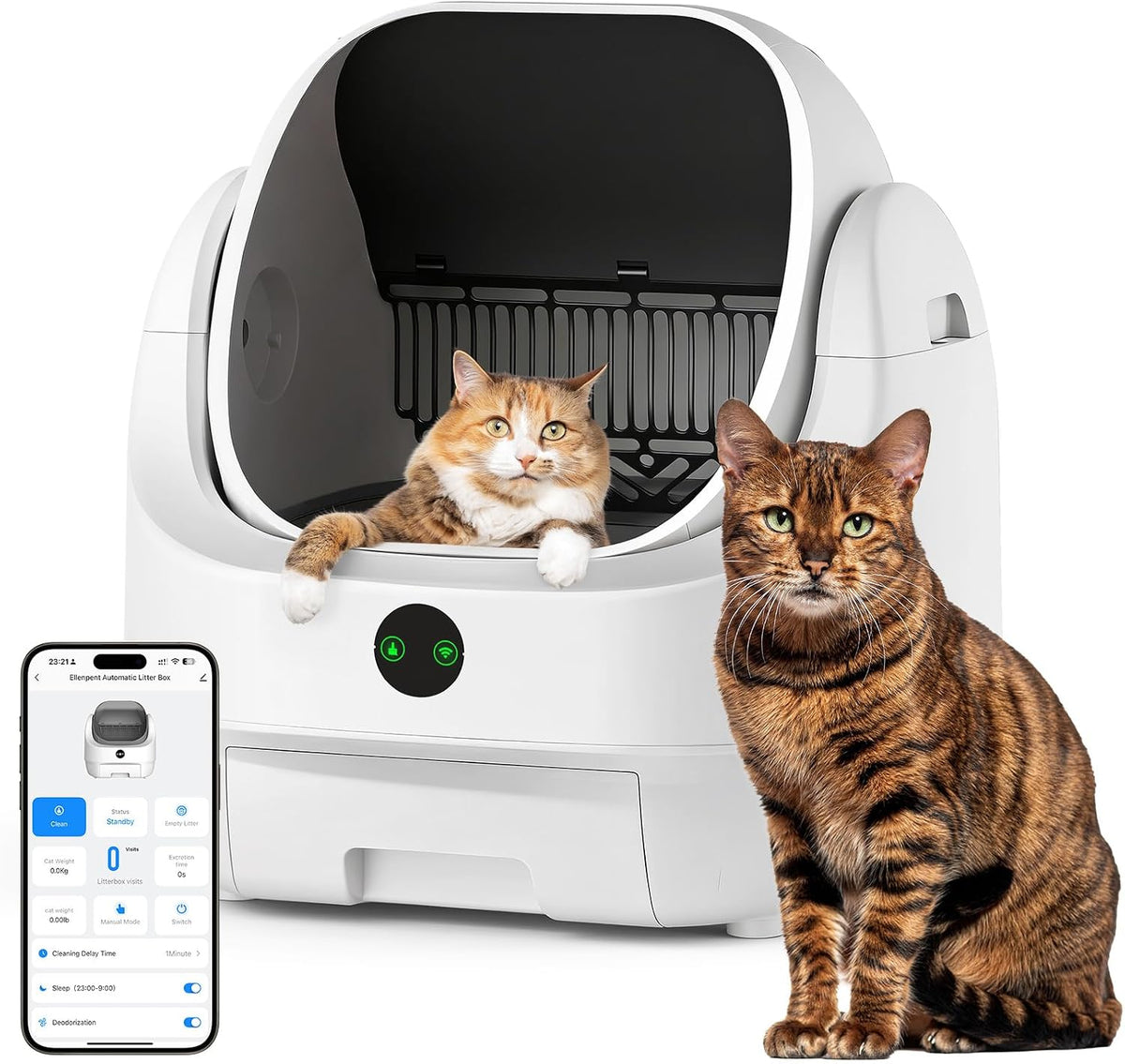 Cat Litter Box Deodorizers(3-Pack) Compatible with ICB019 & ICB020