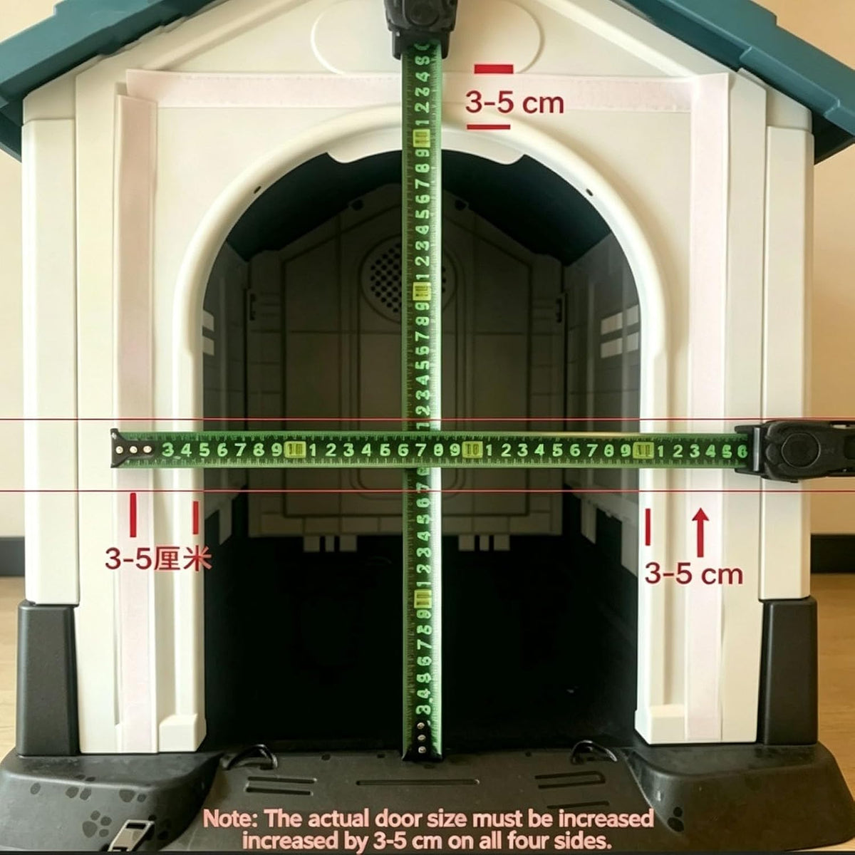 Pet Shelter Door Curtain Winter Warm Cotton Cover for Dog House and Cat