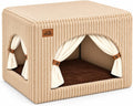 Soft-Sided Indoor Dog House, Medium, Light Brown