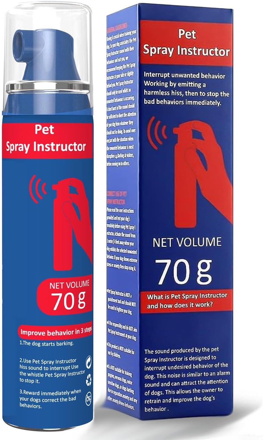Corrector Spray Dog Trainer (75ml/Can) for Stops Unwanted Dog Behaviours