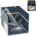 Waterproof Cat Litter Box Enclosure Splash Guard, 27.1"x21.6"x16.5"