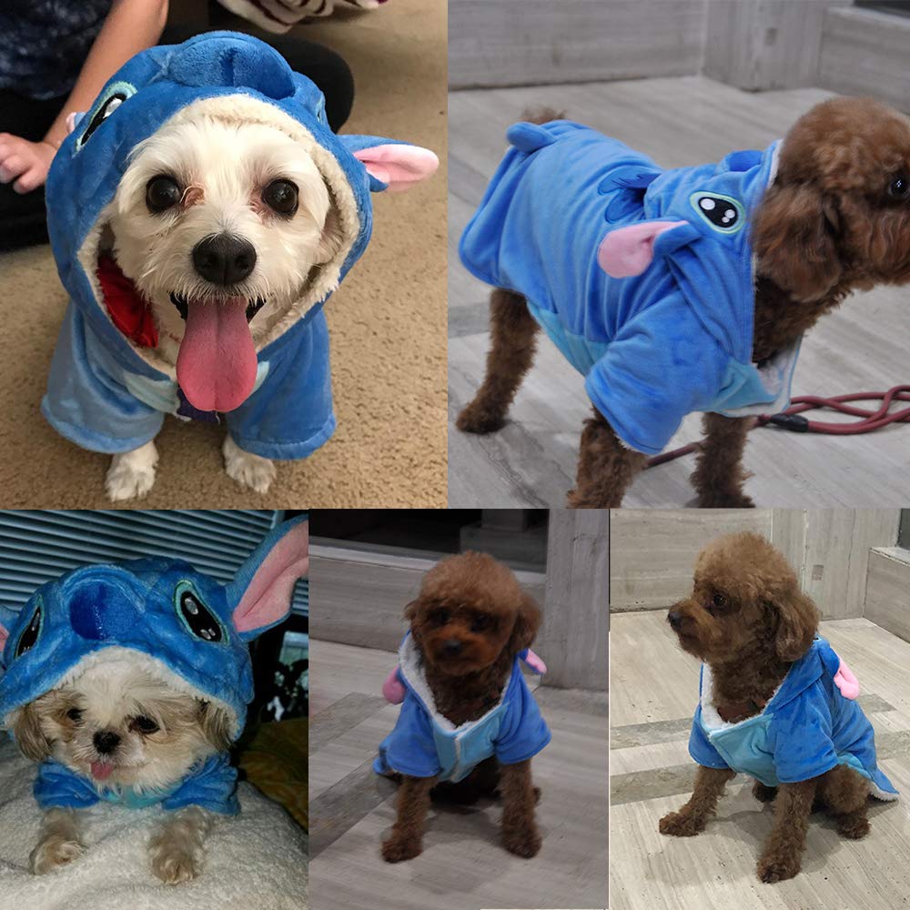Dog Costumes for Halloween, Funny Cartoon Pet Outfit for Christmas - L
